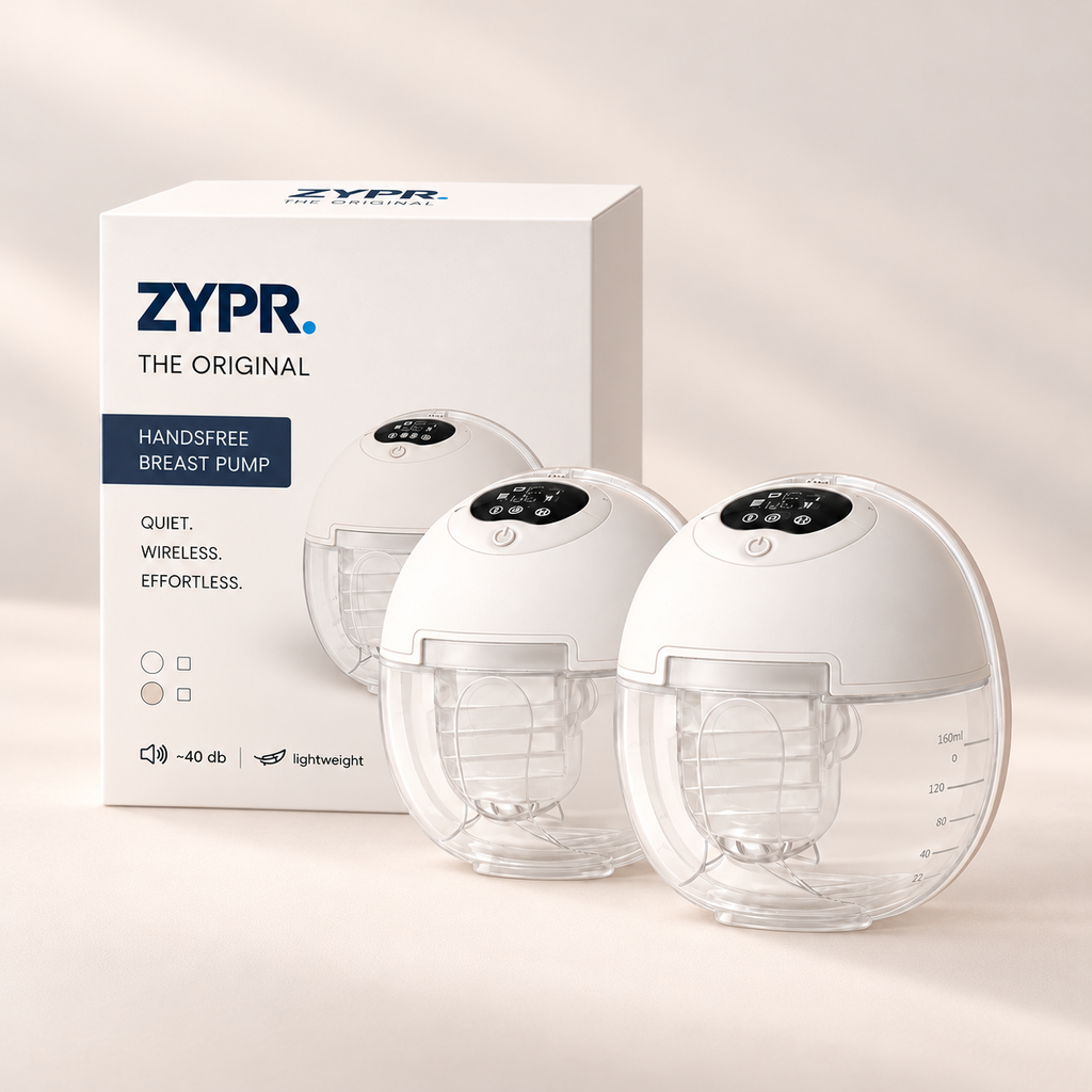 ZYPR. Original - draadloze borstkolf - double (Kleur: Cloudy white)